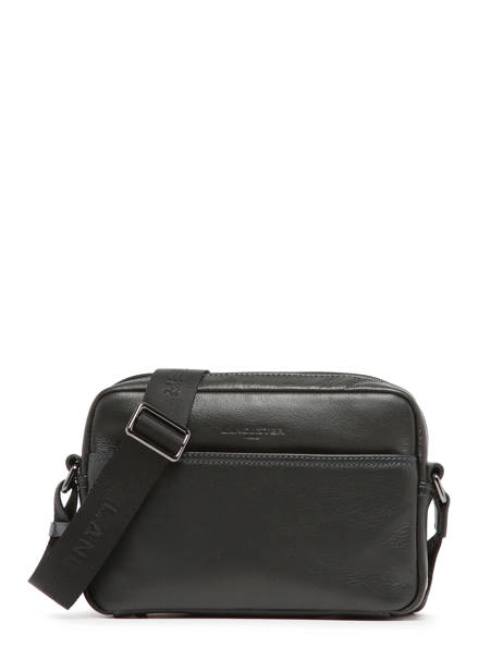 Crossbody Bag Lancaster Black soft vintage homme 33