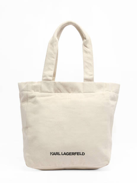 Sac Shopping K/signature Canvas Karl lagerfeld Multicolore k signature 240W3884 vue secondaire 4