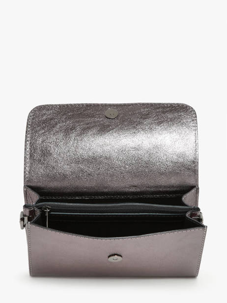 Crossbody Bag Nine Leather Milano Gray nine NI23064N other view 3