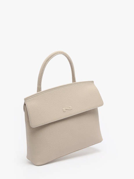 Sac Bandoulière Clarita Cuir Nathan baume Beige nathan 18 vue secondaire 2