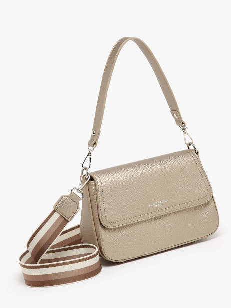 Ccrossbody Shoulder Bag Grained Miniprix Beige grained F6992 other view 2