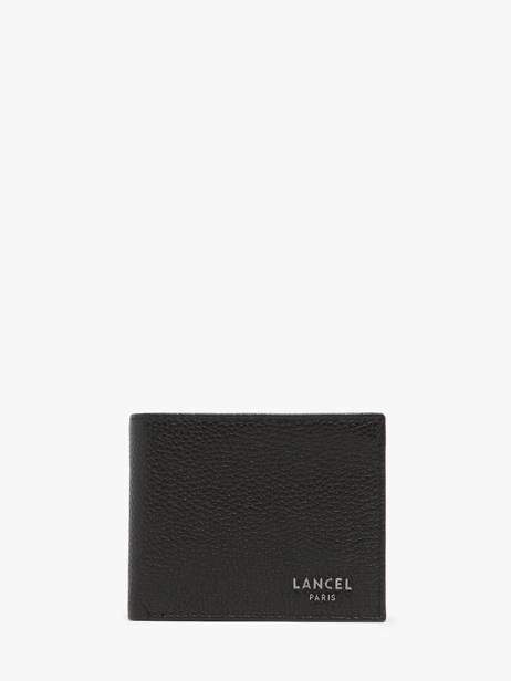 Portefeuille Côme Cuir Lancel Noir come A12882