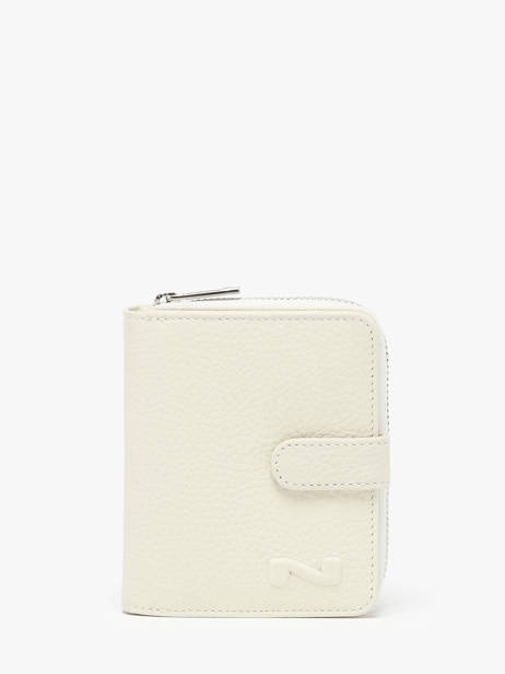 Leather Original N Wallet Nathan baume White original n 100253N