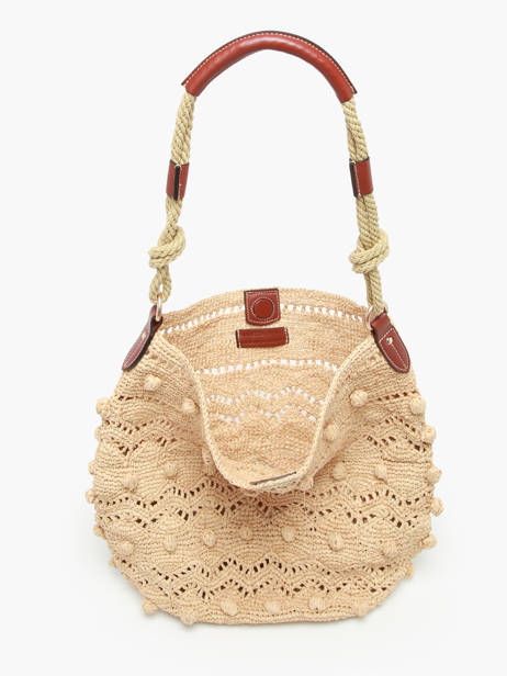 Shoulder Bag Hobo Vanessa bruno Beige hobo 84V40746 other view 3