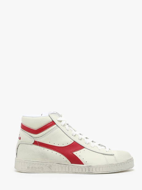 Sneakers Game L Hi Waxed En Cuir Diadora Blanc unisex 178300