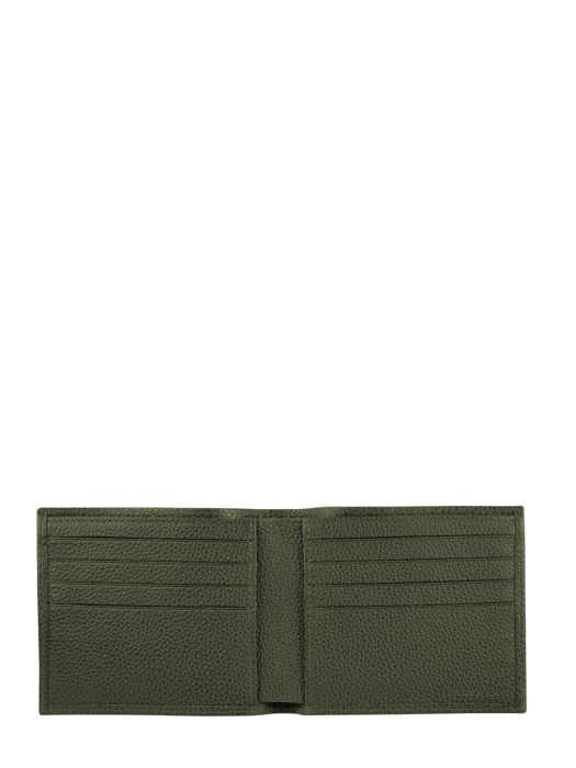 Longchamp Le foulonné Wallet Green