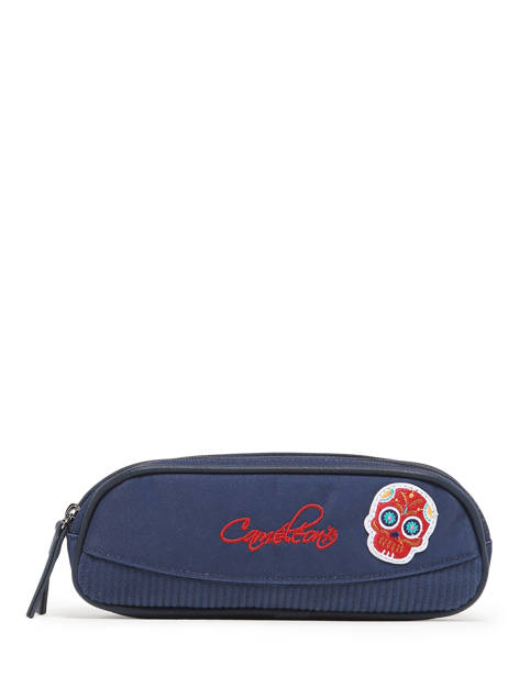 Trousse 2 Compartiments Cameleon Bleu vintage family boulanger TROU vue secondaire 3