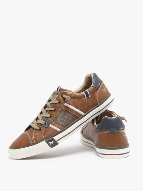 Sneakers Mustang Brown men 4072317 other view 1