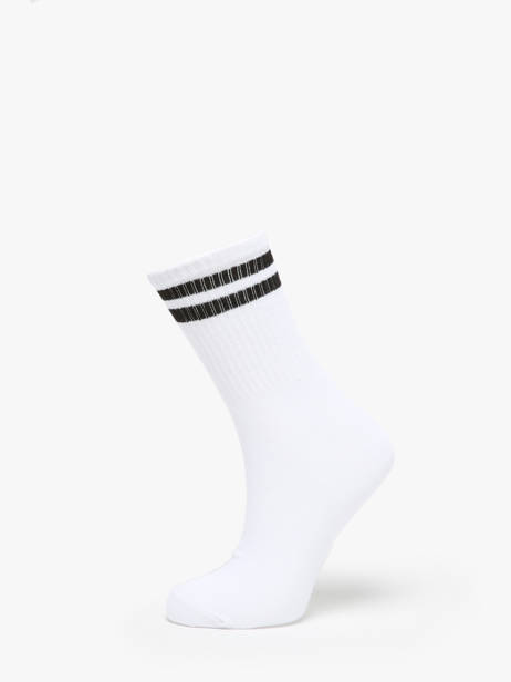 Chaussettes Pieces Blanc socks women 17109883