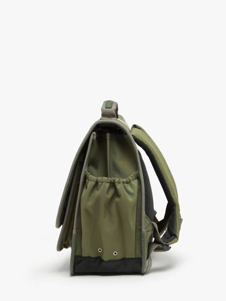 2-compartment Satchel Jack piers Green jp boys B other view 2