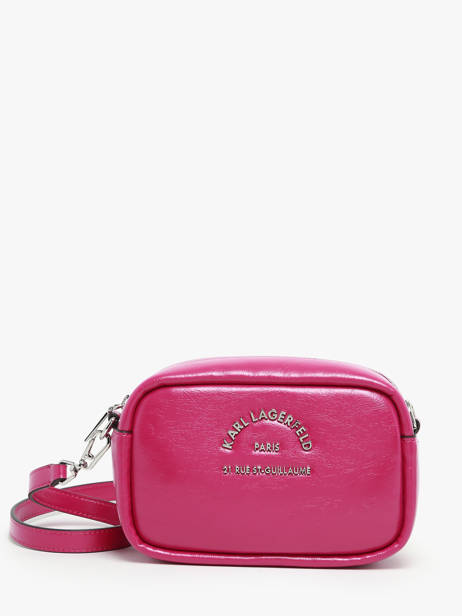 Crossbody Bag Rsg Polyurethane Karl lagerfeld Pink rsg 245W3096