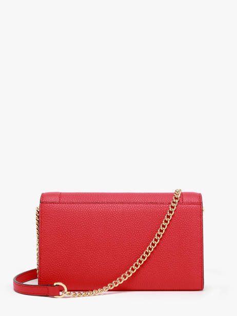 Leather Ninon Belt Bag With Chain Lancel Red ninon A11122 other view 4