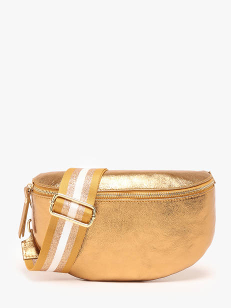 Leather Nine Belt Bag Milano Gold nine NI24011