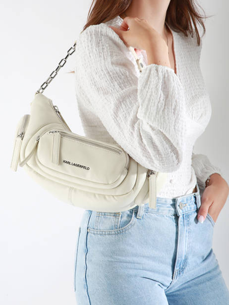 Shoulder Bag K City Karl lagerfeld Beige k city 245W3045 other view 1