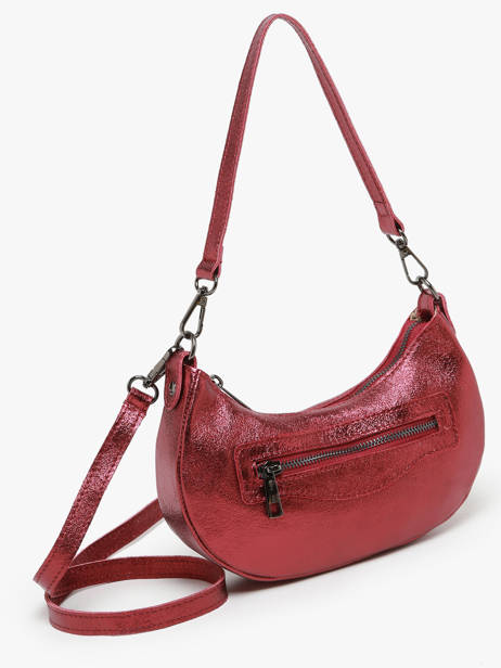 Shoulder Bag Nine Leather Milano Red nine NI24061 other view 2