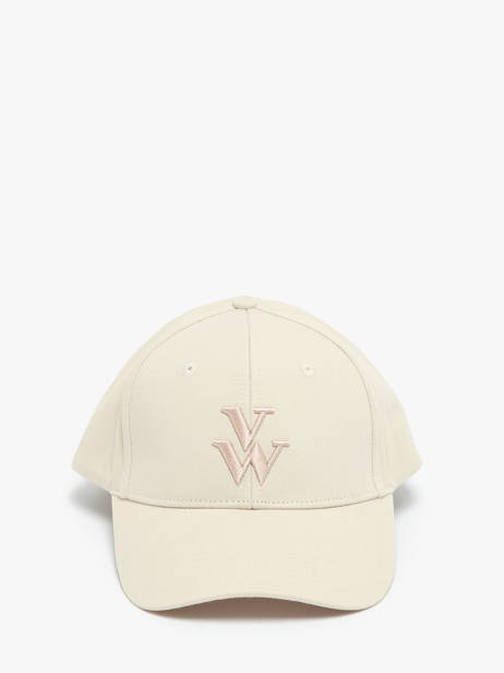 Casquette Vanessa wu Beige accessoires CA001