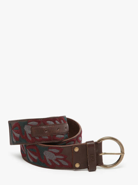 Ceinture Biba Marron accessoires SUM1A vue secondaire 3