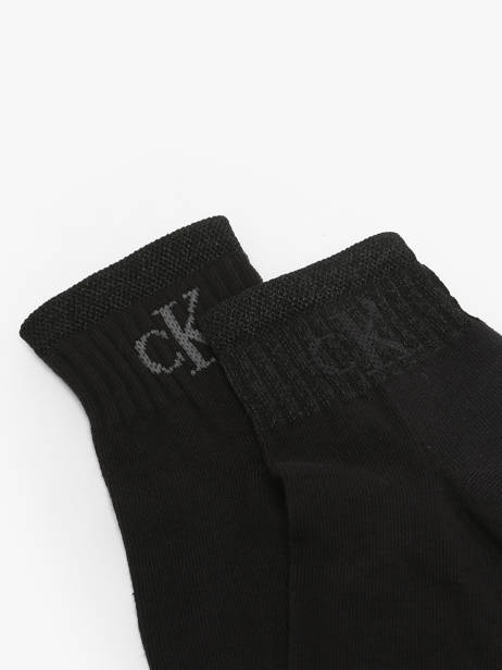 Socks Calvin klein jeans Black socks women 71230599 other view 1