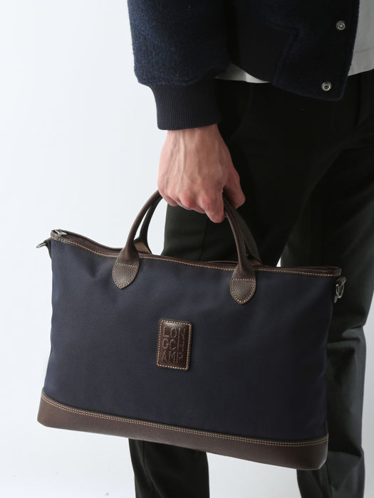 Longchamp Boxford Briefcase Blue