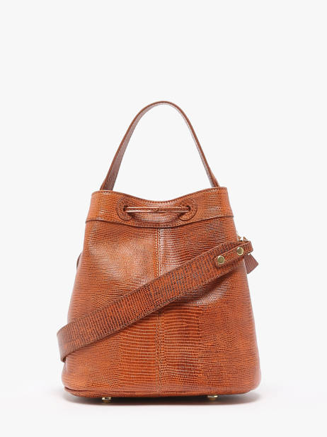 Bucket Bag La Suite 1960 Leather Paul marius Brown la suite 1960 CAPUC960 other view 4