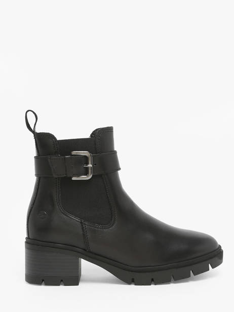 Bottines En Cuir Tamaris Noir women 43