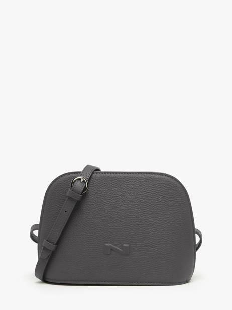 Sac Bandoulière Lilou Cuir Nathan baume Noir egee 2