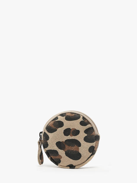 Coin Purse Leather Milano Multicolor velvet leopardo VL22127