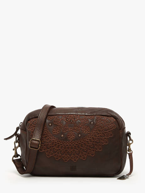 Sac Bandoulière Heritage Cuir Biba Marron heritage BTE24L