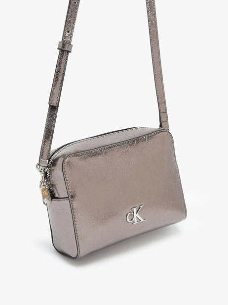 Shoulder Bag Minimal Mono Calvin klein jeans Silver minimal mono K612728 other view 2