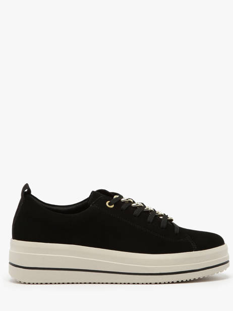 Sneakers In Leather Remonte Black women 2