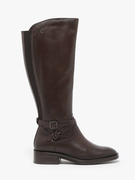 Bottes En Cuir Tamaris Marron women 43