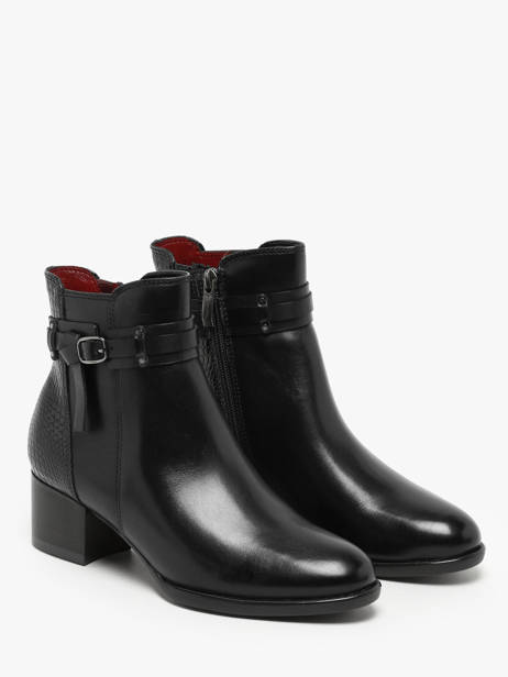 Bottines En Cuir Tamaris Noir women 43 vue secondaire 2