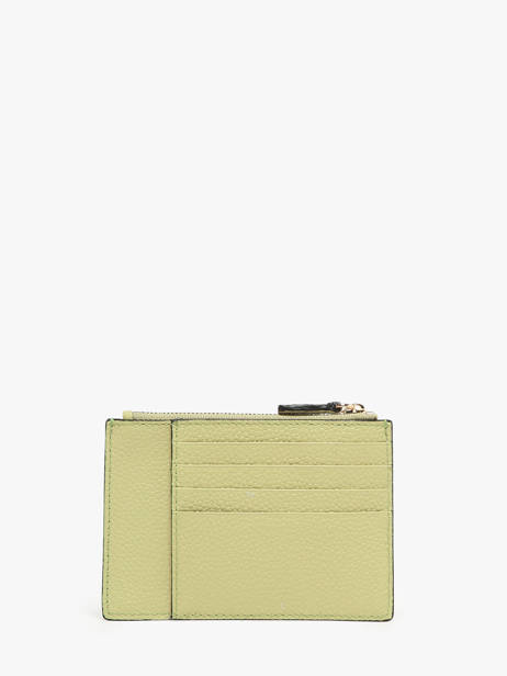 Porte-cartes Zippé L Ninon Cuir Lancel Vert ninon A10537 vue secondaire 2