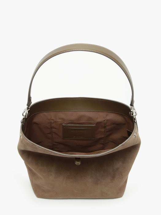 Longchamp Le roseau velvet Hobo bag Brown