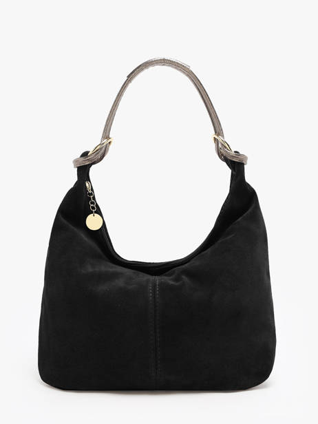 Sac Porté épaule Velvet Milano Noir velvet VE24091