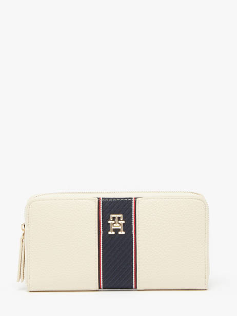 Portefeuille Tommy hilfiger Beige th legacy AW16921