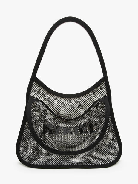 Rhinestone Rykiel Mesh Bag Sonia rykiel Black strass AC34MA47 other view 5