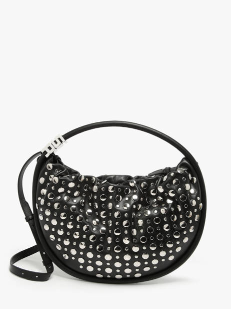 Sac Domino Médium En Cuir Et Studs Sonia rykiel Noir domino MA002S1M