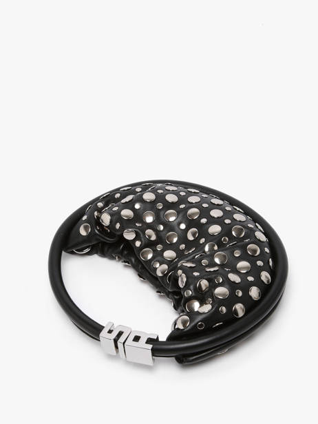 Mini Sac Domino En Cuir Et Studs Sonia rykiel Noir domino MA002S1S vue secondaire 2