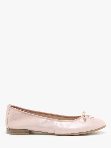 Ballerinas In Leather Tamaris Pink women 41