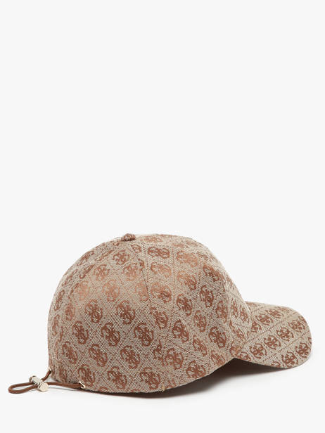 Casquette Guess Marron orlina logo 5184POL3 vue secondaire 2