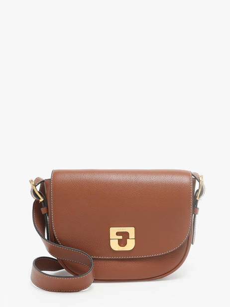 Shoulder Bag Premium Leather Gerard darel Brown premium DBS50424