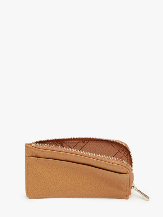 Longchamp Le foulonné Bill case / card case Brown