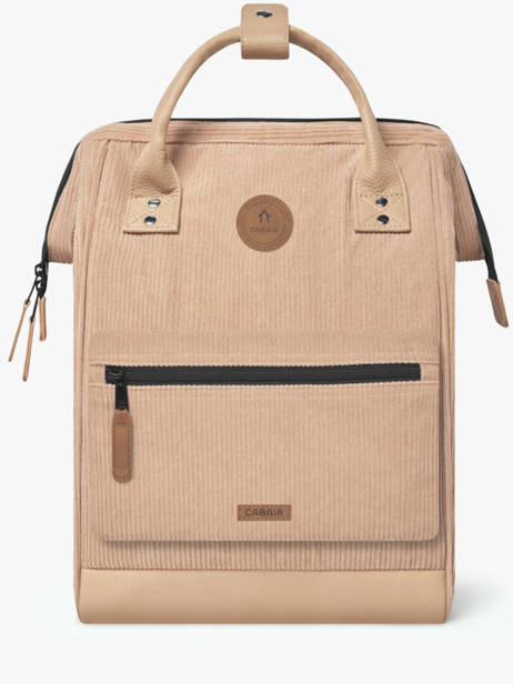 Customisable Backpack Adventurer Medium Cabaia Beige adventurer BAGS other view 2