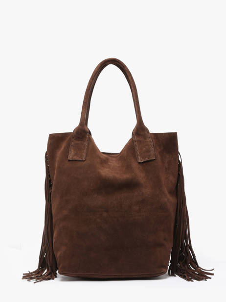 Shoulder Bag Velvet Milano Brown velvet VE241114