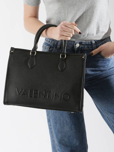 Satchel Rised Re Valentino Black rised re VBS8P904 other view 1