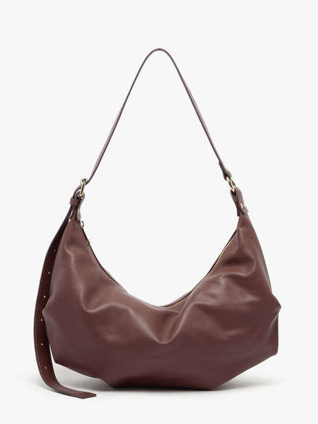 Sac Porté épaule Sauvage Cuir Milano Violet sauvage SA24111