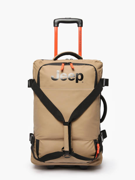 Sac De Voyage Cabine à Roulettes Jeep Delsey Beige jeep 210