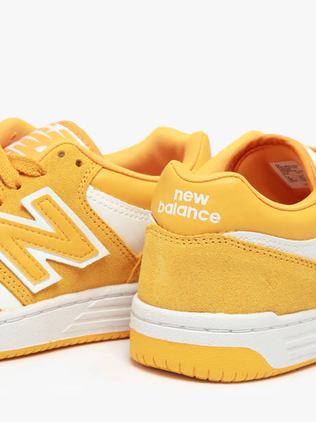 Sneakers In Leather New balance Yellow men BB480LWA other view 2