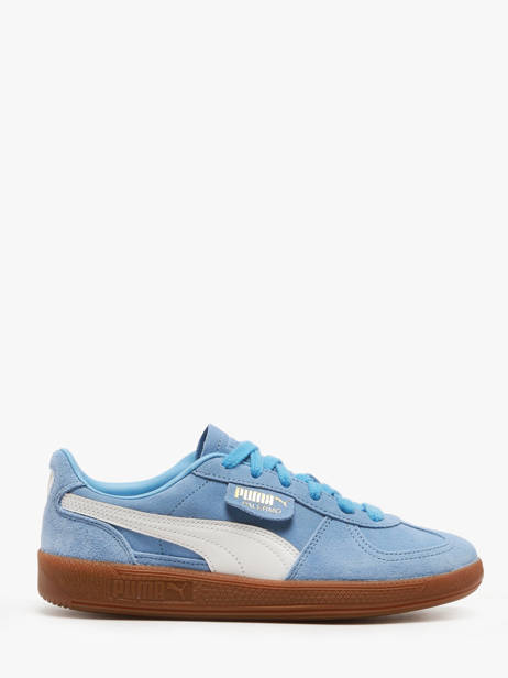 Sneakers In Leather Puma Blue women 39646344